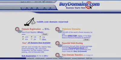 Reddit.com in 2002