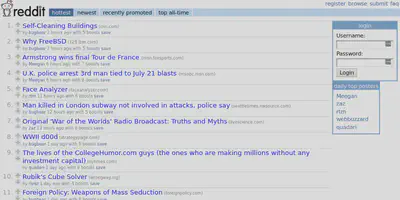 Reddit.com in 2005